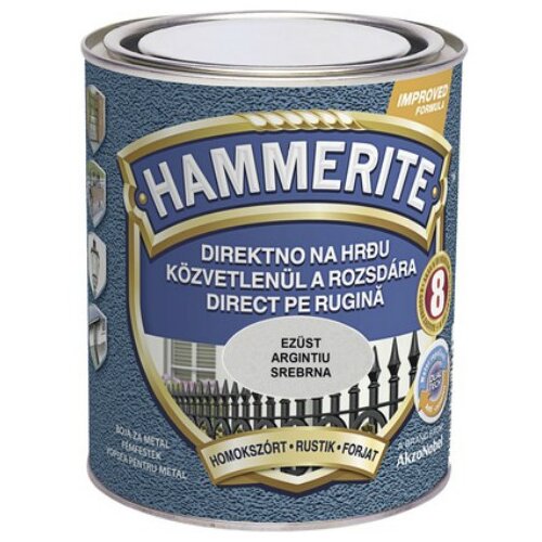 HAMMERITE lak u boji rustik (srebrno s metalnim efektom, 750 ml, mat) Cijene