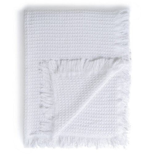 Ixia Bijeli prekrivač od recikliranog pamuka 260x280 cm Honeycomb &amp;ndash; Slike