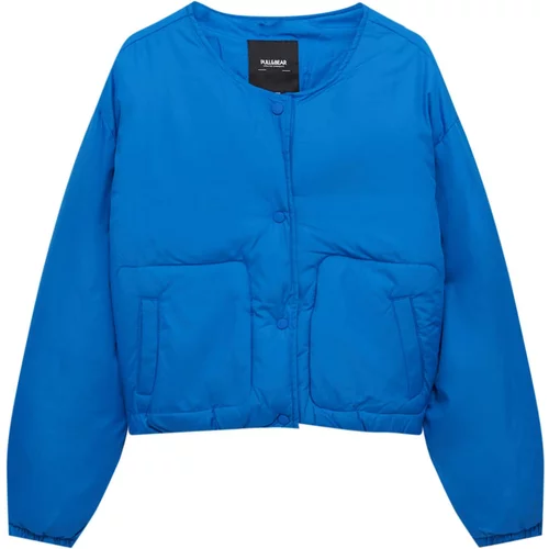 Pull&Bear Prehodna jakna nebeško modra