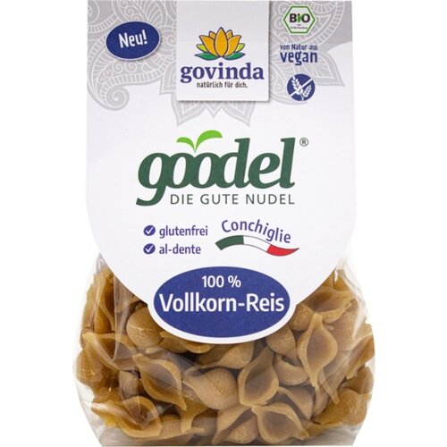  Goodel - Bio Conchiglie s polnozrnatim rižem - 250 g Slike