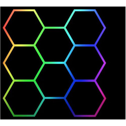 Xled Heksagonalna RGB LED cev, 8 segmenata, 12 V, 410 mm, 35 komada Cene