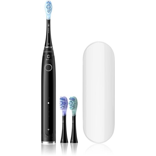 Oclean X Pro 20 Set sonična zobna ščetka + 2 nadomestni glavi s potovalnim etuijem Black Cene