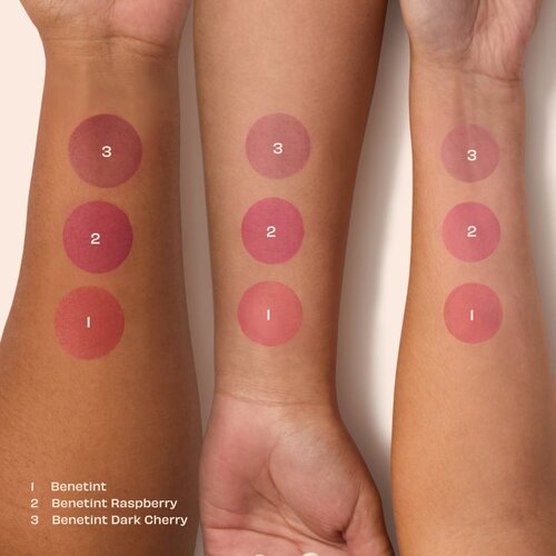 Benefit Benetint Cheek &amp;amp; Lip Stain tekući toner za usne i lice nijansa Dark Cherry 6 ml Slike