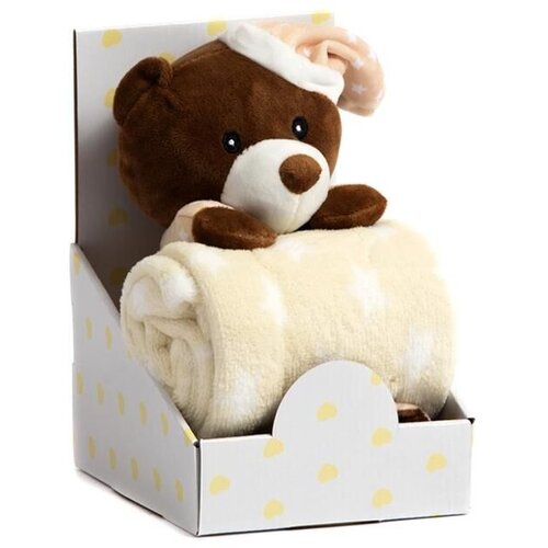 Bbo BEIGE-SET IGRAČKA + ĆEBENCE SLEEPING BEAR B200003 Cene