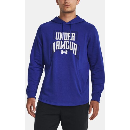 Under Armour Sweatshirt UA Rival Terry Graphic HD-BLU - Men's Cijene