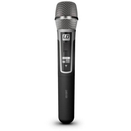 Ld Systems U518 HHC 2 Dvojni ročni kondenzatorski daljinski mikrofon, 1.8 Ghz - - Audio-Kondric Slike