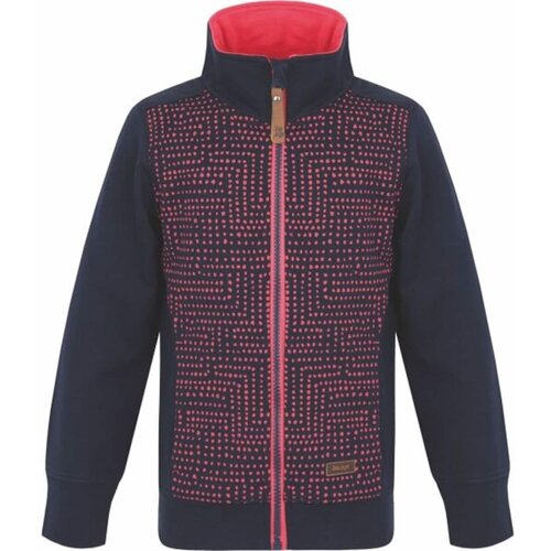 LOAP Girl's sweatshirt DIFENA Dark blue/Pink Cene