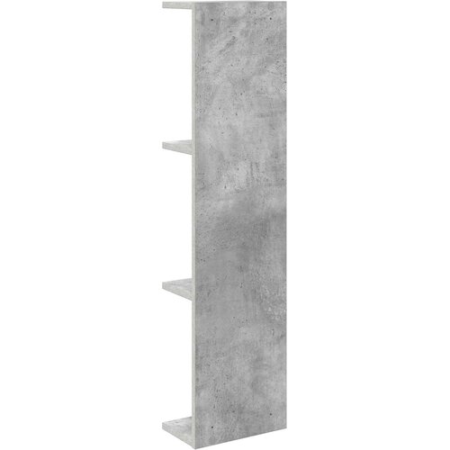  Polica na zidu Betonska siva 22 x 15 x 100 cm Konstruirano drvo Slike