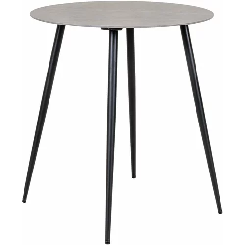 House Nordic Siva keramična okrogla mizica ø 60 cm Lazio –