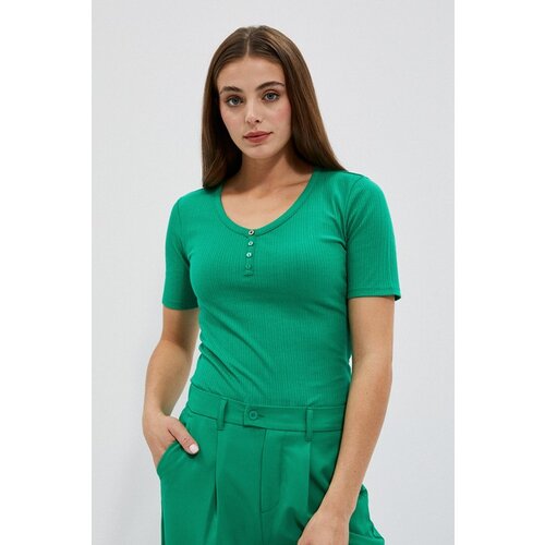 Moodo Blouse with round neckline and buttons Cijene