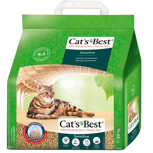Cats Best Cat´s Best Sensitive - 8 l (pribl. 2,9 kg) Cene