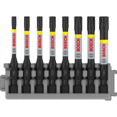 Bosch Nastavci za odvijače Torx T15-T40 50 mm 2608522329, 8 komada Cene