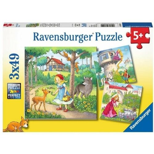 Ravensburger puzzle (slagalice) - Crvenkapa I Princ žabac RA08051 Slike