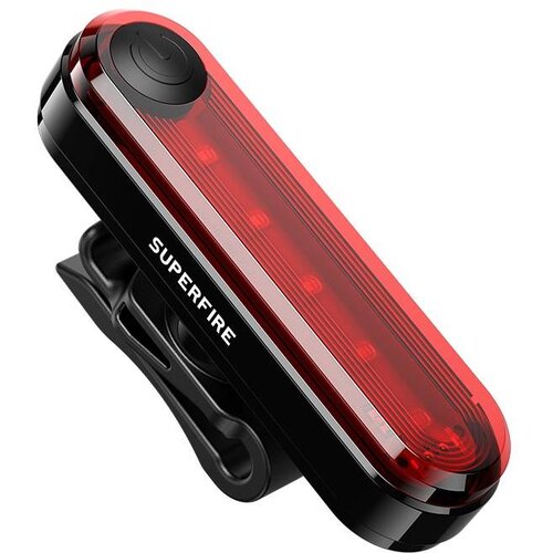Surefire Zadnja kolesarska luč Superfire BTL01, USB, 230mAh, (20776962) Cene