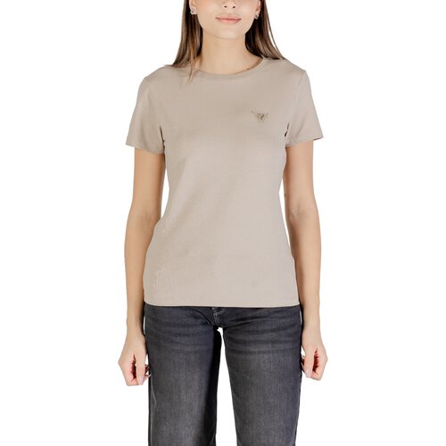 Guess Majice s kratkimi rokavi COLETTE T-SHIRT V4YI09 J1314 Bež Slike