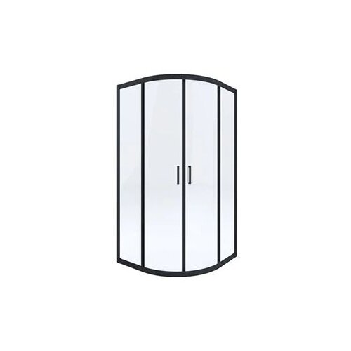 Tuš kabina 90x90x185 PTK crni profil SHOWERLUX Cijene