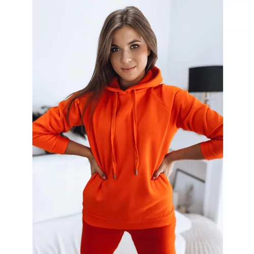 DStreet POLINA women's orange sweatshirt BY1142