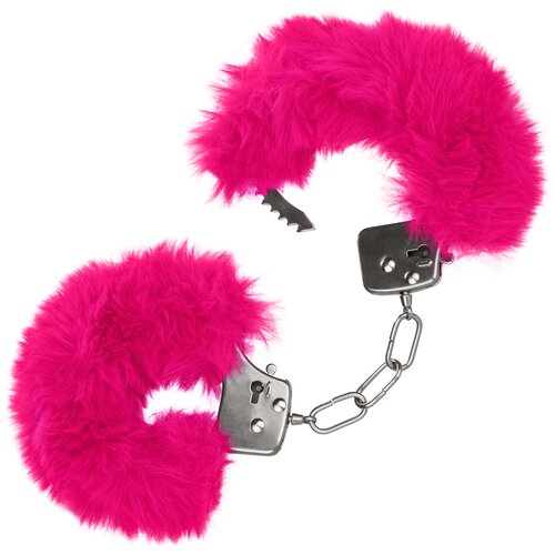 California Exotics Ultra Fluffy Furry Cuffs Pink Cene