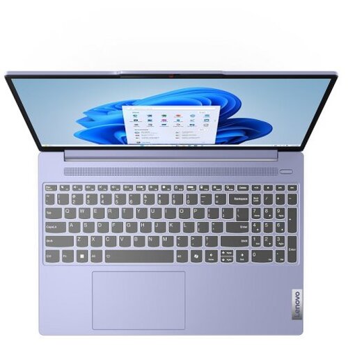 Lenovo IdeaPad Slim 5 15IRH9R (Violet, Aluminium) 8-Core Ultra 5 210H 4.8GHz/12MB 16GB DDR5 1TB-SSD-NVMe 15.3" WUXGA (1920x1200) IPS 300n AG 100%sRGB 1080p+IR+ToF ARC-Graphics WiFi-ax BT5.2 HDMI 2xUSB-C-DP mSD Backlite FPR TPM2.0 57Wh DOS 1.79kg Cene