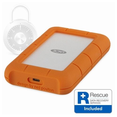 Lacie 2TB Rugged Secure 2,5" USB-C robusten zunanji HDD disk z enkripcijo Cene