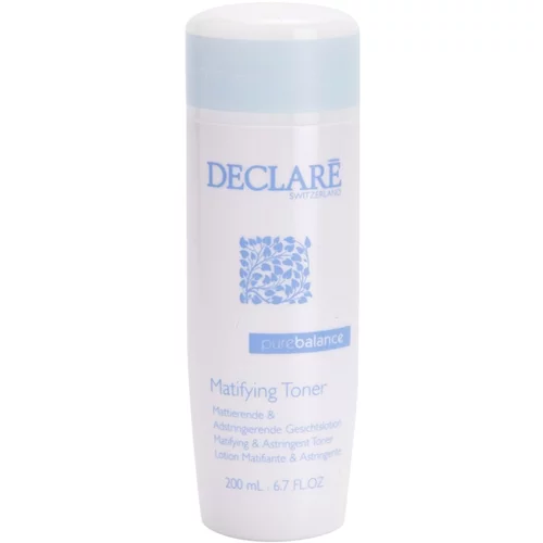 Declaré Pure Balance adstrigentni tonik za čišćenje za sužavanje pora i mat izgled lica 200 ml
