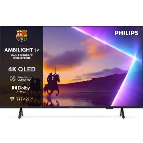 Philips 65&amp;#039;&amp;#039;PUS8510 4K QledTitan OS AMBILIGHT TVPixel Precise Ultra HD Dolby Atmos Slike