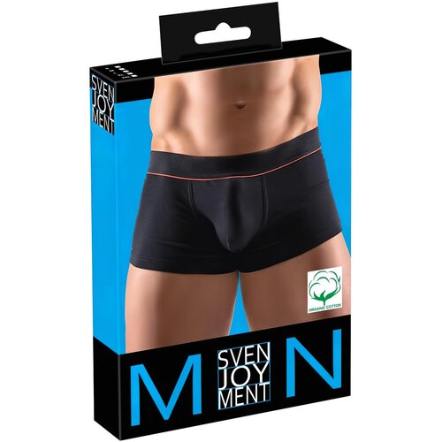 Svenjoyment - udobna bokserica od eko pamuka (crna) - XL Slike