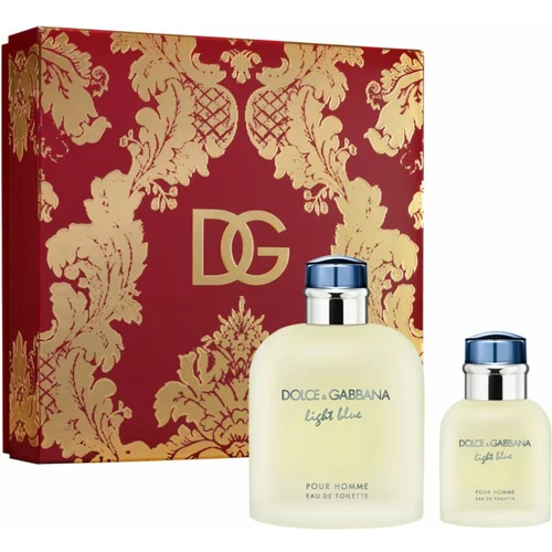 Dolce & Gabbana Light Blue Pour Homme Christmas darilni set za moške
