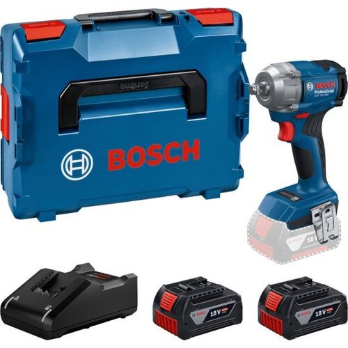 Bosch Aku udarni odvrtač GDS 18V-350 2x4/0Ah + punjač u L-BOXX koferu 06019M5022 Cene