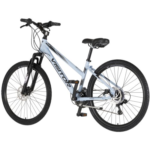 Visitor bicikl mtb crx d2 26" amortizer alu 15" disk hidraulika 21 brzina 142-165cm (s) svetlo plavi 1262096 Cene