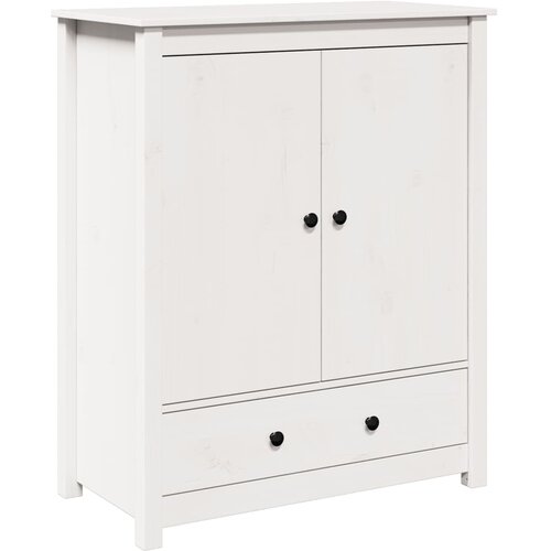 Maison Chic Komoda - Predalnik bela 83x41,5x100 cm trdna borovina, (21716467) Cene