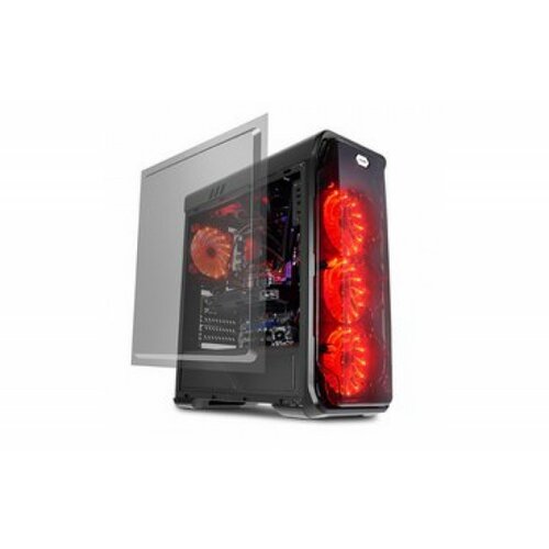 LC Power TOWER Gaming 988B-ON Red Typhoon Black kućište Slike