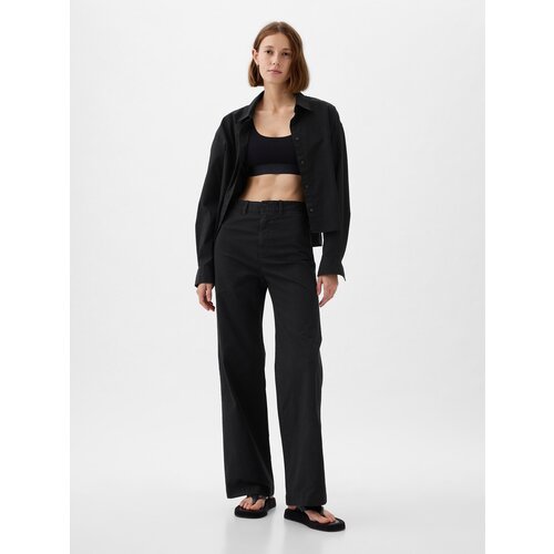 GAP High Stride Wide Leg Trousers - Ladies Cene