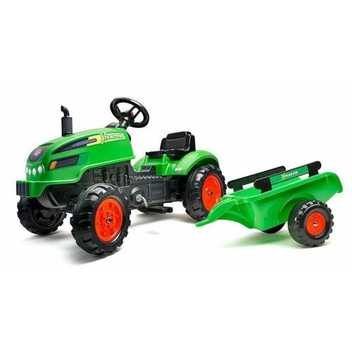 Falk Toys traktor na pedale x falk, zeleni Slike