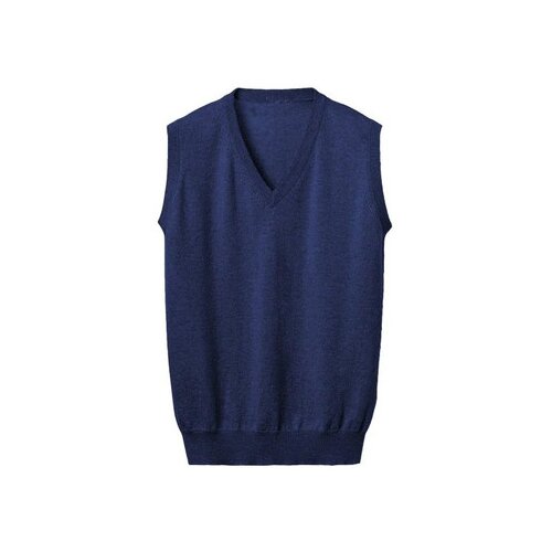 Lanaioli Gilet uomo in cashmere senza maniche Plava Cene