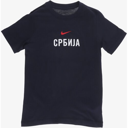 Nike Majica S Y NK TM SS COTTON TEE-OBSIDIAN Cene