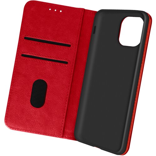 AVIZAR Folio Case iPhone 13 z držalom za kartico - rdeca, (20616929) Cene