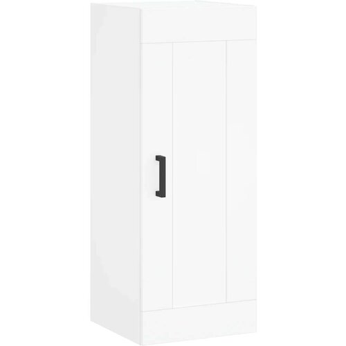 VidaXL Stenska omarica bela 34,5x34x90 cm inženirski les Slike