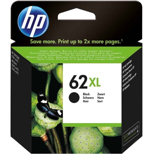 HP 62XL - Hojtydende - sort - original Cijene