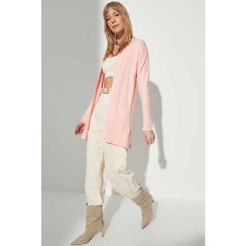 Trendyol Powder Pocket Knitwear Cardigan Slike