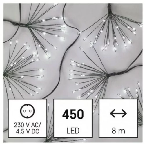 Emos lighting LED svetlobna veriga svetleče cvetlice, nano, 8 m D3AC10