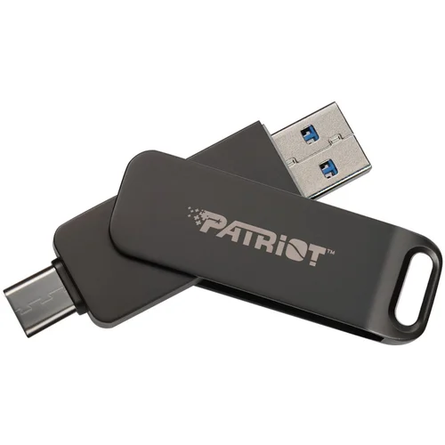 Patriot spominski ključek 512GB 100MB/s Rage R550 USB 3.2 + USB-C, PE512GR550DSAD