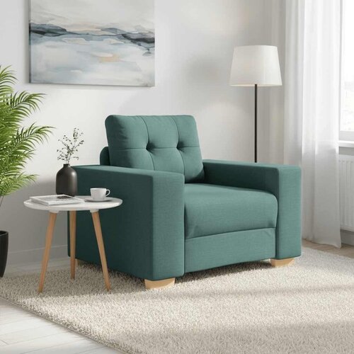 SOFA fotelja tamnozelena 100x78x80 cm tkanina - Tamnozelena 1 100 cm Slike