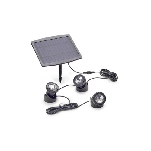 Pontec 77939 ribnjak rasvjeta 3-dijelni komplet LED 0.5 W crna Cijene