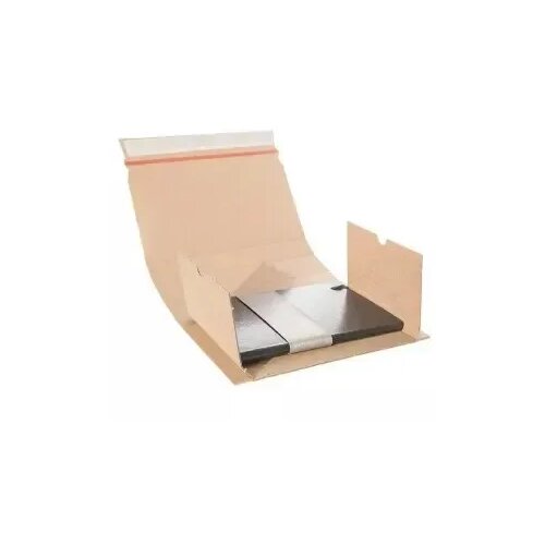 Redoljub Embalaža za knjige Rollbox 210x150mm do 60mm - XS, samolepilna Slike