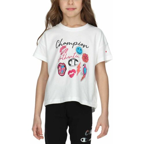Champion majica za devojčice chmp rockstar t-shirt CHA241G802-10 Slike