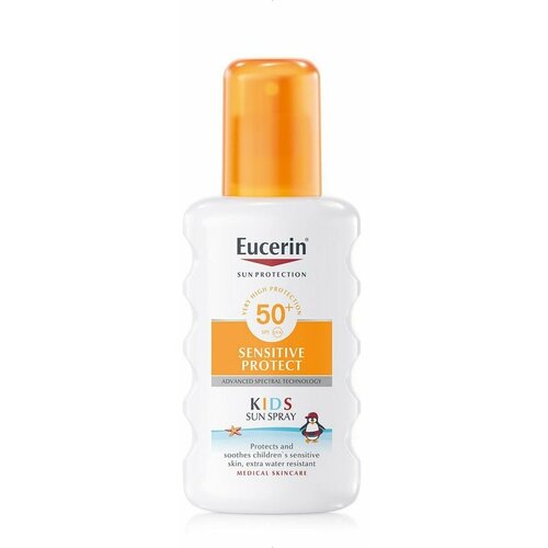 Eucerin Sprej za zaštitu osetljive dečje kože od sunca SPF 50+ Slike