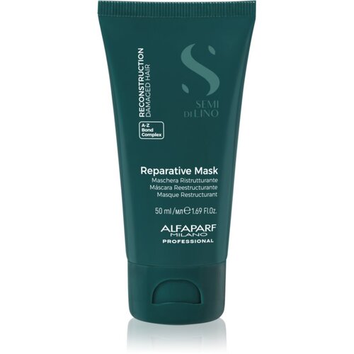 ALFAPARF MILANO Semi di Lino Reconstruction Reparative obnovitvena maska za po&amp;scaron;kodovane lase 50 ml Slike