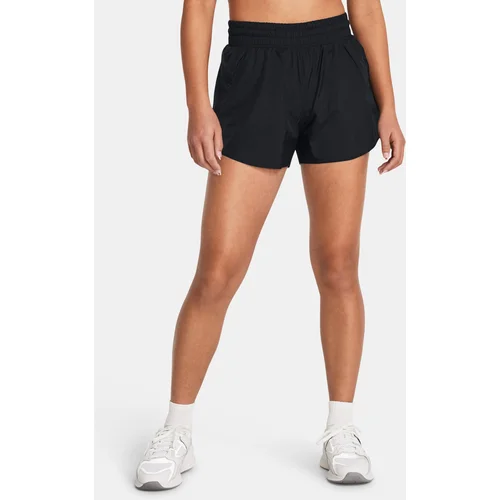 Under Armour Flex Woven 3in Crinkle Sts-BLK Shorts - Women