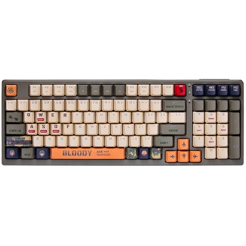 A4Tech BLOODY S98 USB Aviator mehanska tipkovnica (BLMS rdeča stikala), (21259963) Cene